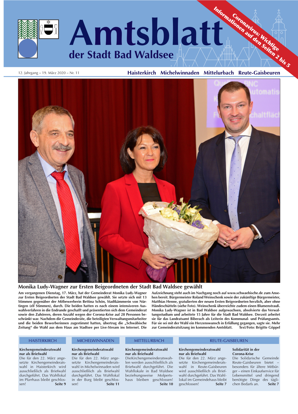 Amtsblatt Nr. 11 – 19.03.2020