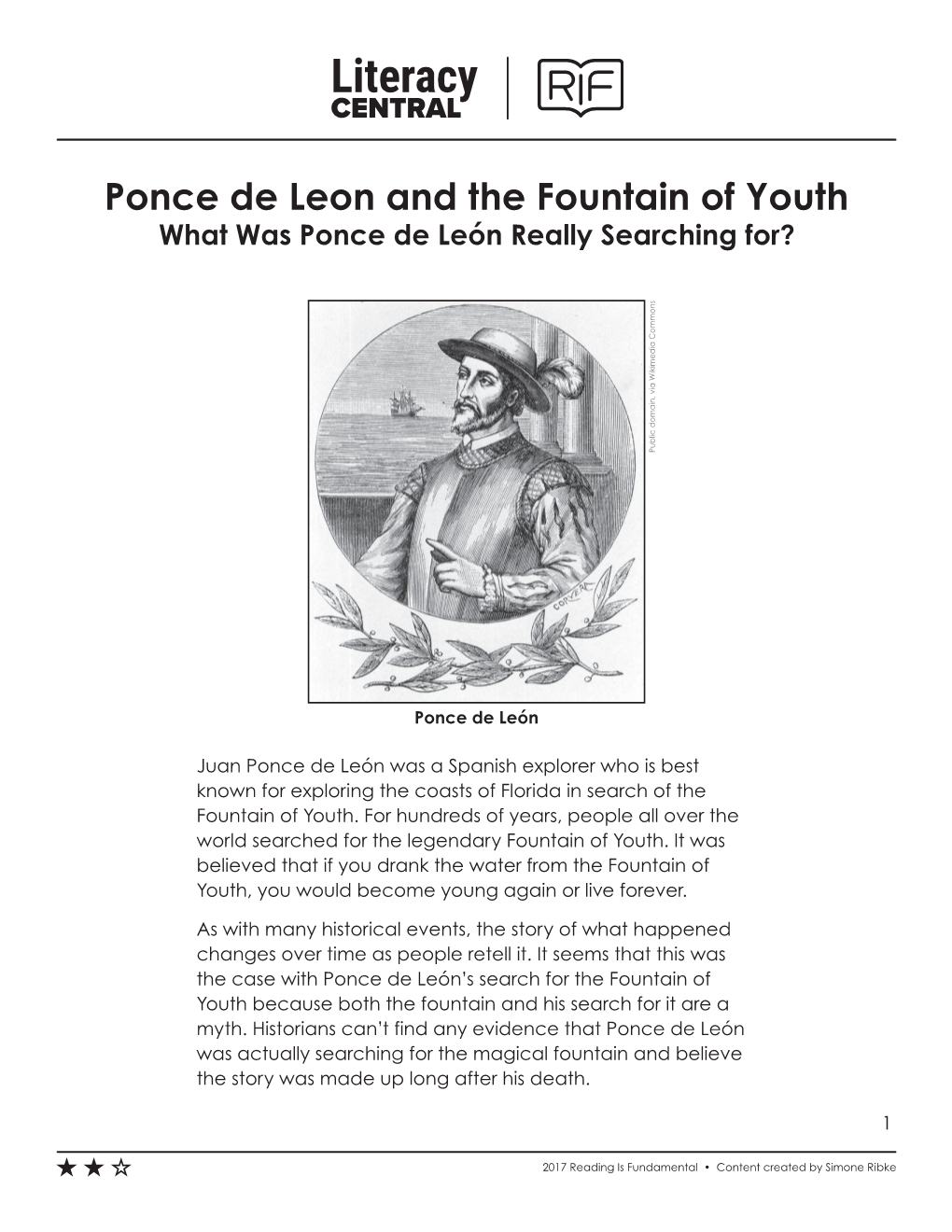 Ponce De Leon and the Fountain of Youth What Was Ponce De León Really Searching For? Public Domain, Via Wikimedia Commons