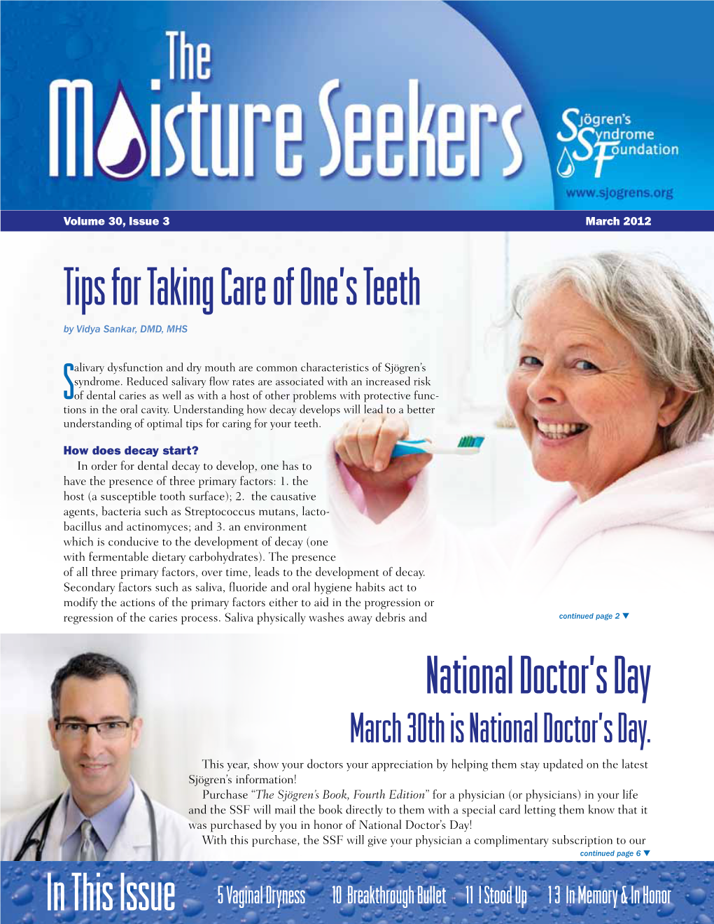 Tips for Taking Care of One's Teeth National Doctor's