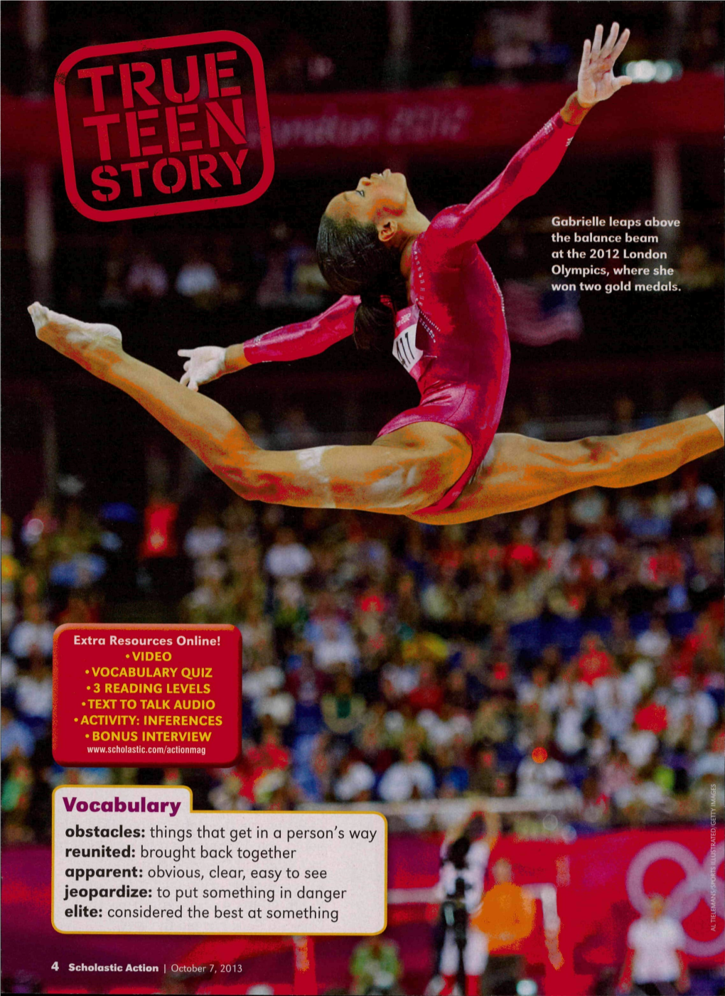 Gabby Douglas? Write a Letter to Tell WIN! Her