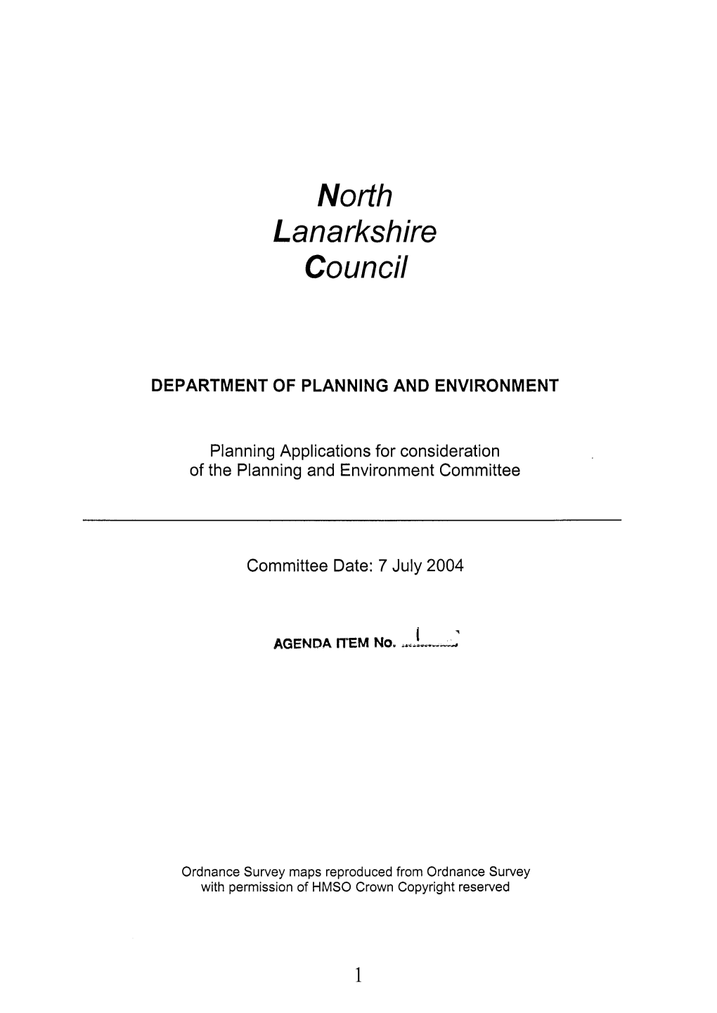 North Lanarkshire Council