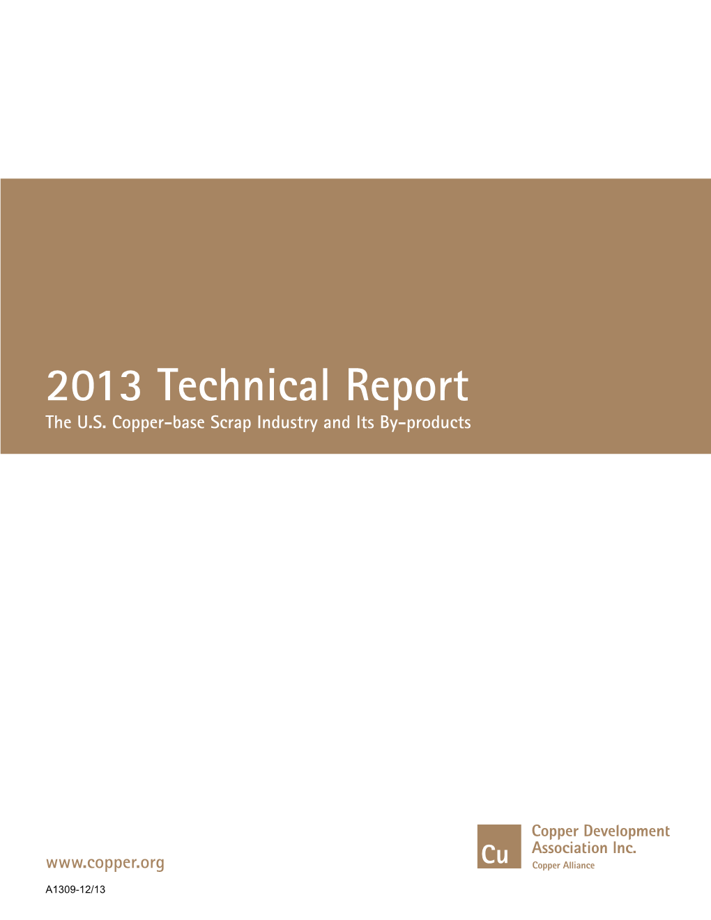 2013 Technical Report the U.S