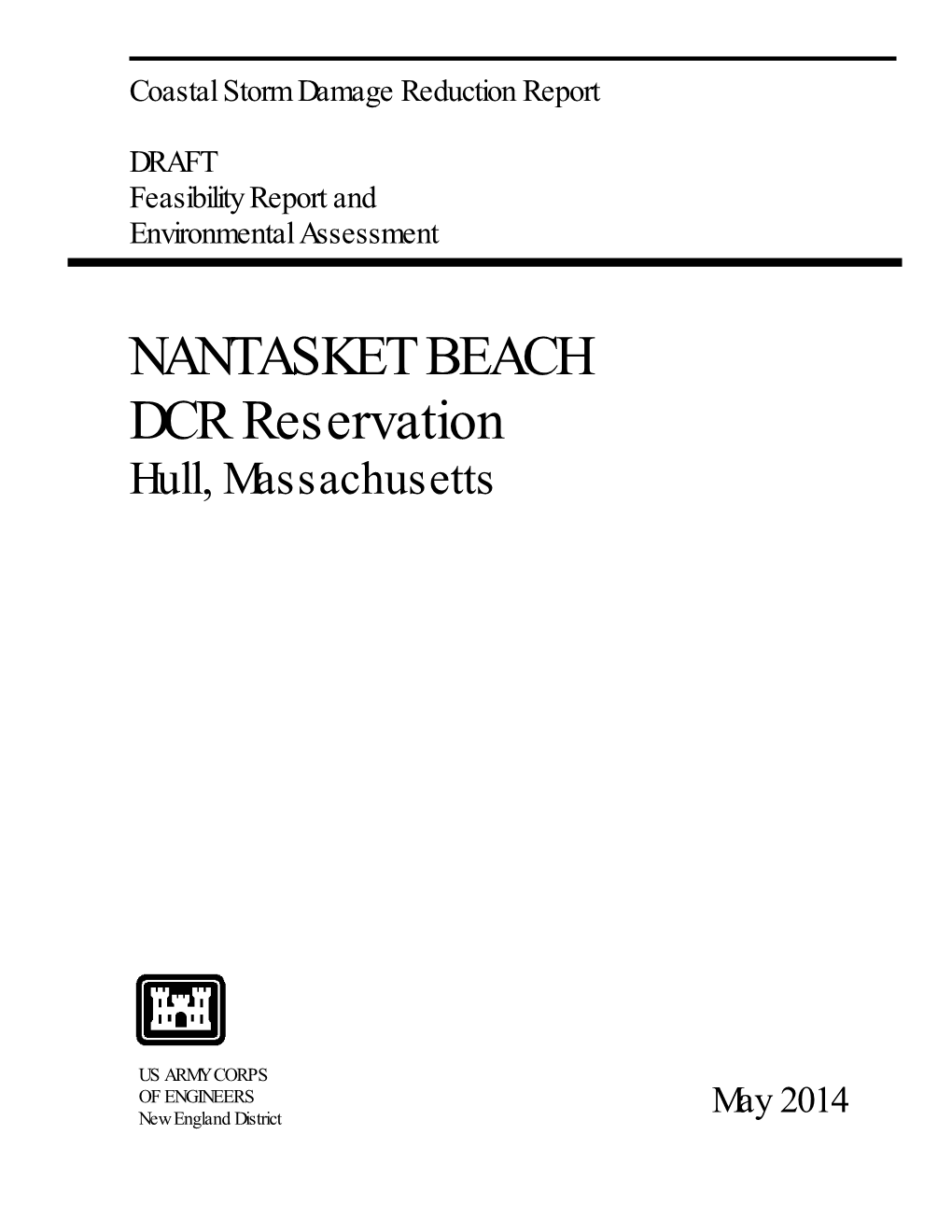 Nantasket Beach Coastal Storm Damage Reduction Project For