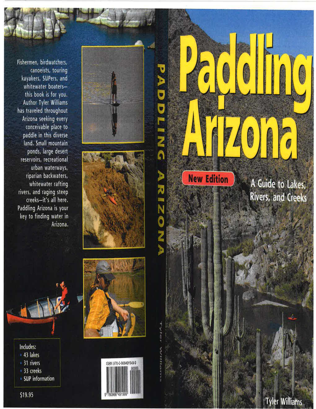 Rsbn 978-0-9664919-9'9 PADDLING ARIZONA