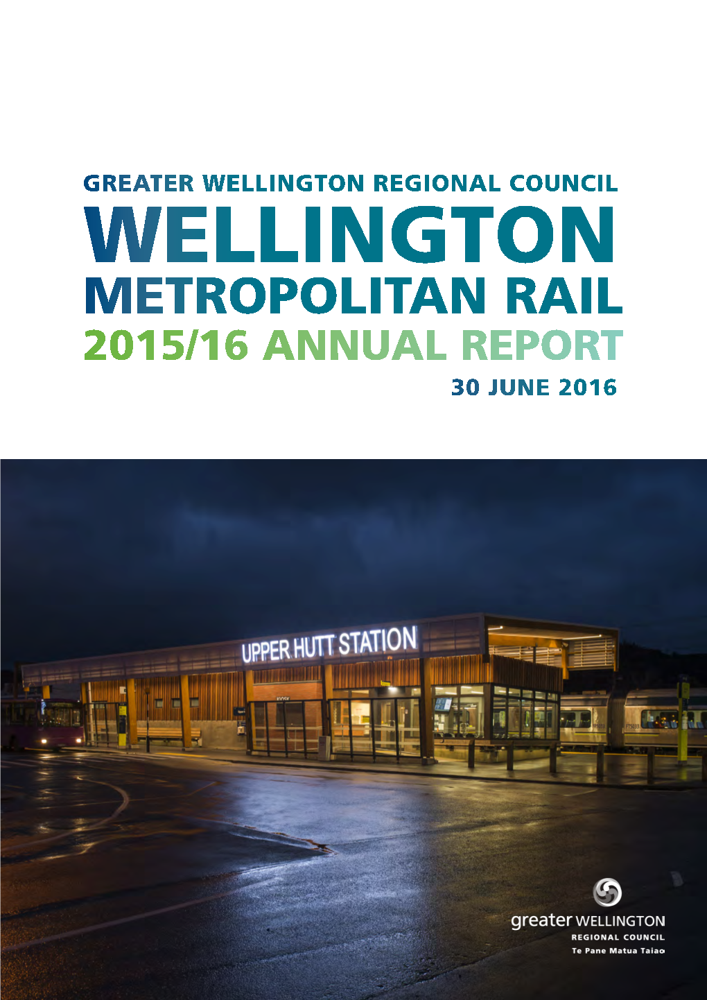 Metropolitan Rail 2015/16 Annual Report 30 June 2016