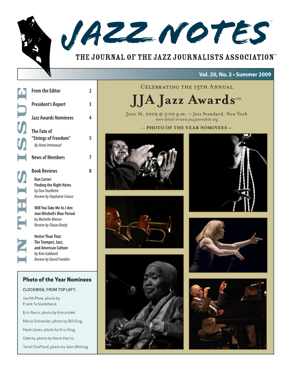 Jazz Notes, Vol. 20 Issue 2