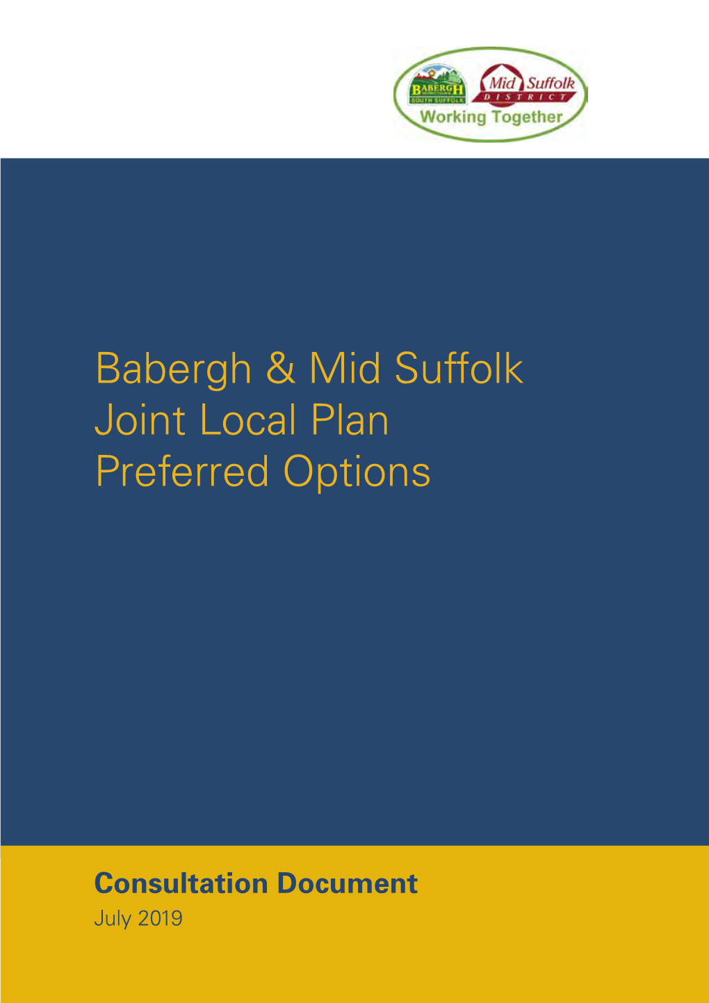 Babergh & Mid Suffolk Joint Local Plan Preferred Options