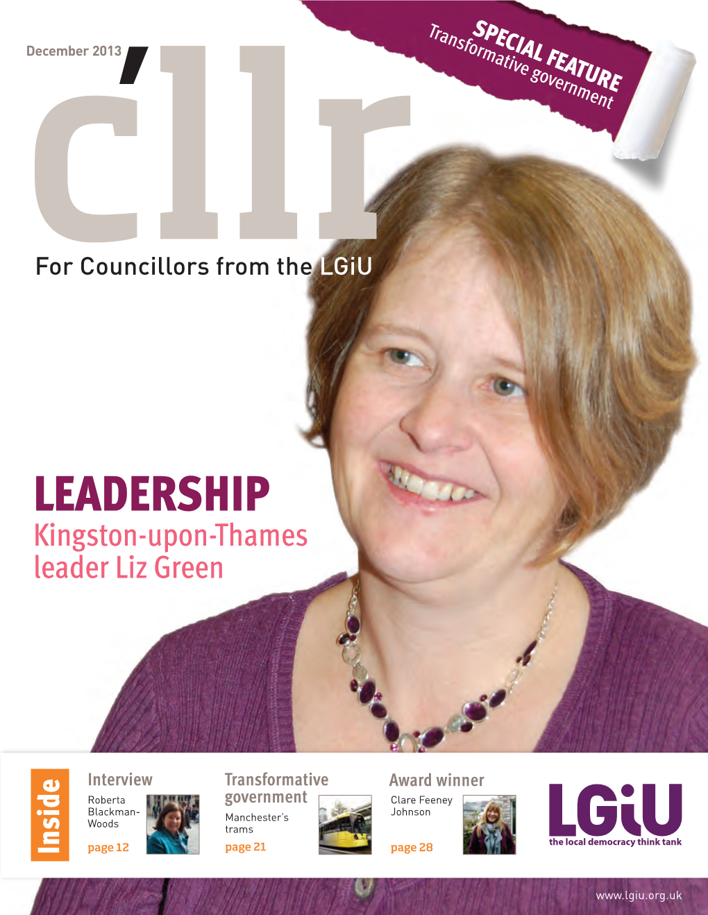 Leadership Kingston-Upon-Thames Leader Liz Green