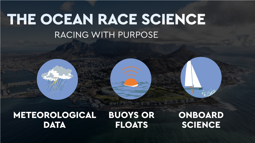 The Ocean Race Science Racing with Purpose
