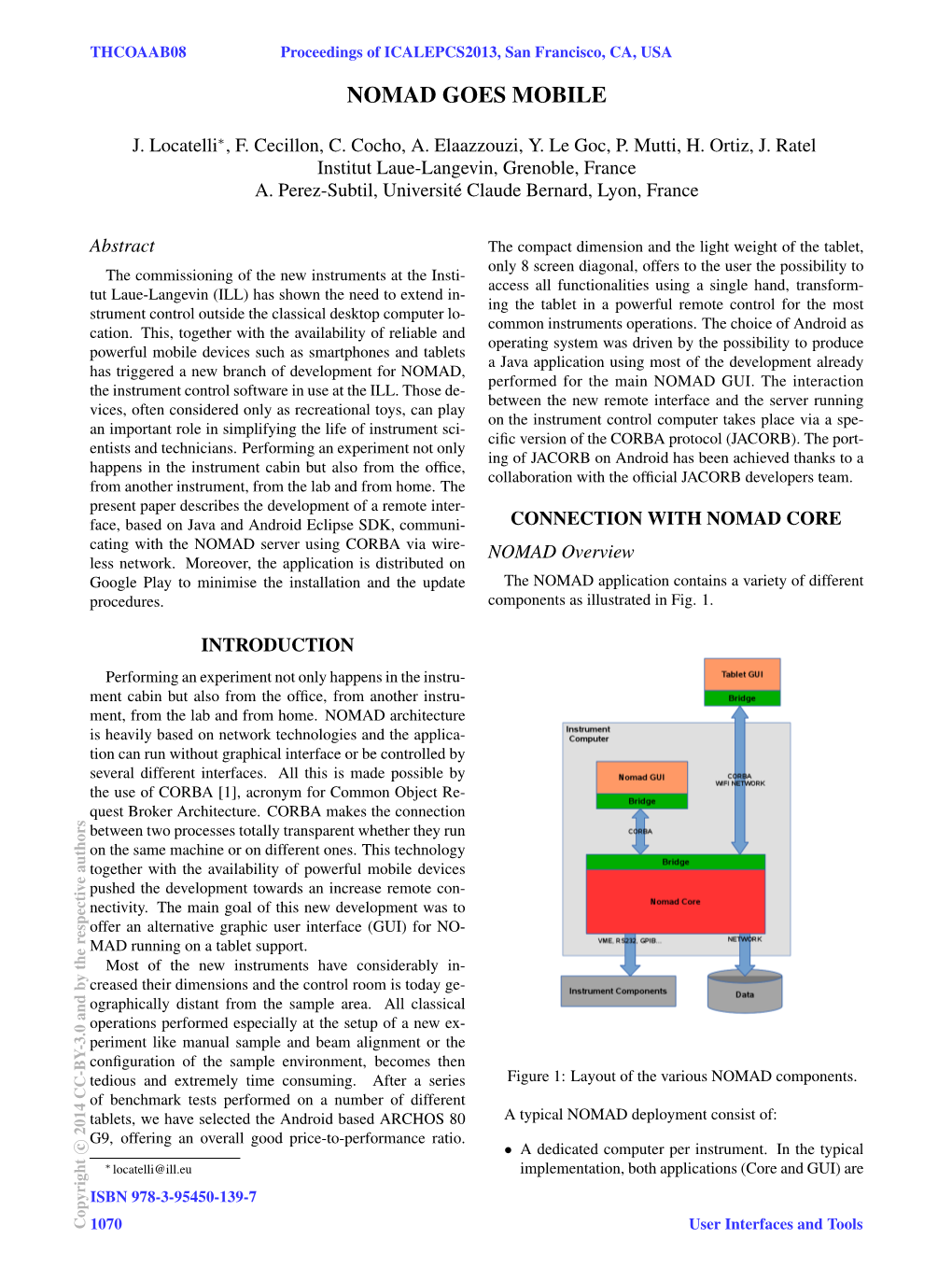 THCOAAB08 Proceedings of ICALEPCS2013, San Francisco, CA, USA