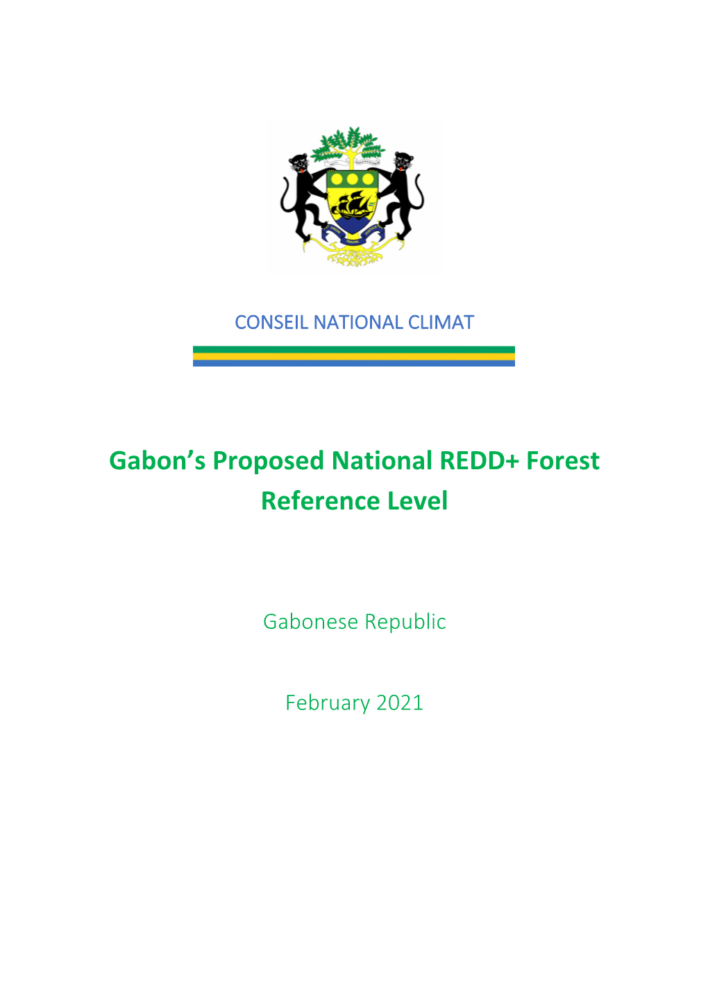 Gabon Forest Reference Level