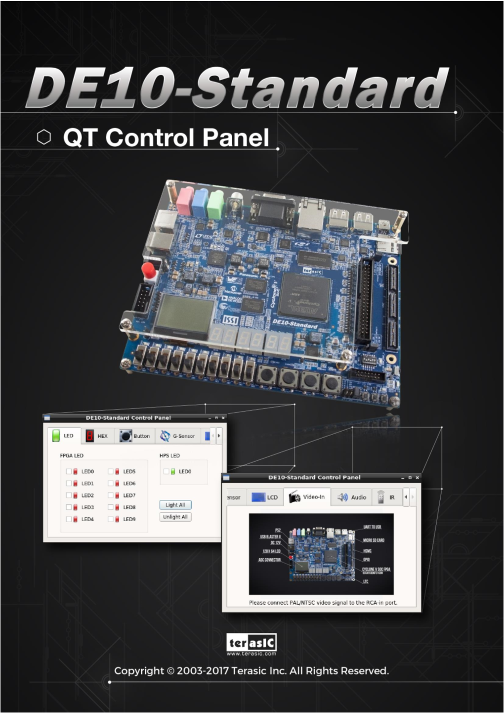 DE10-Nano Control Panel