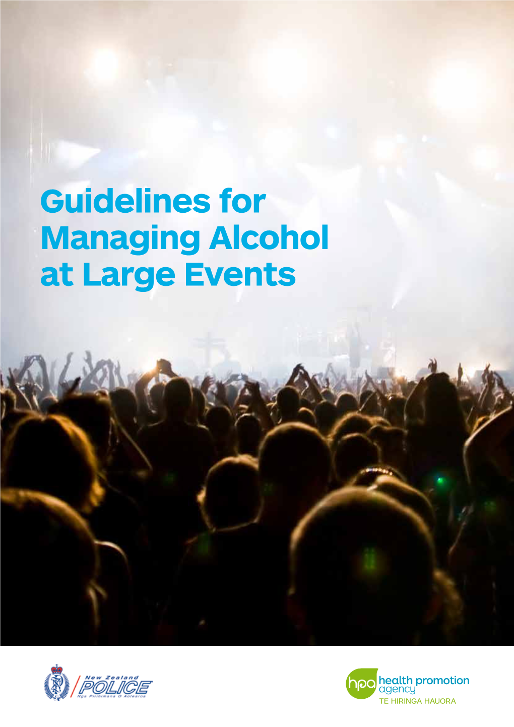 Guidelines for Managing Alcohol at Large Events