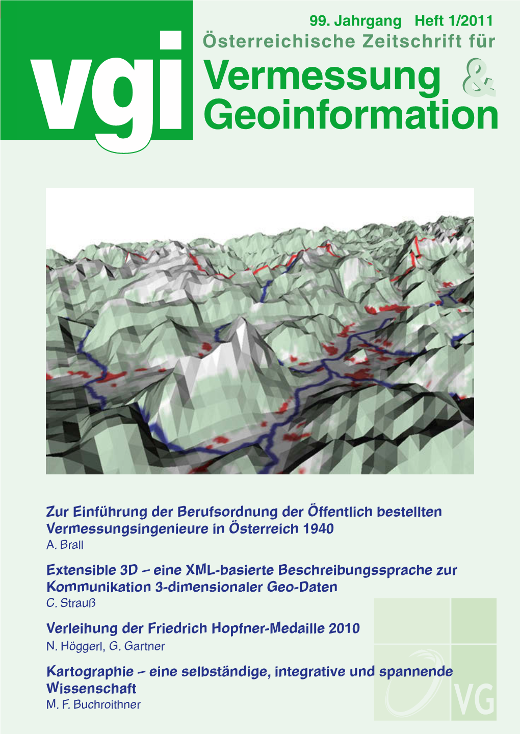 Österreichische Zeitschrift Für Vermessung Geoinformation