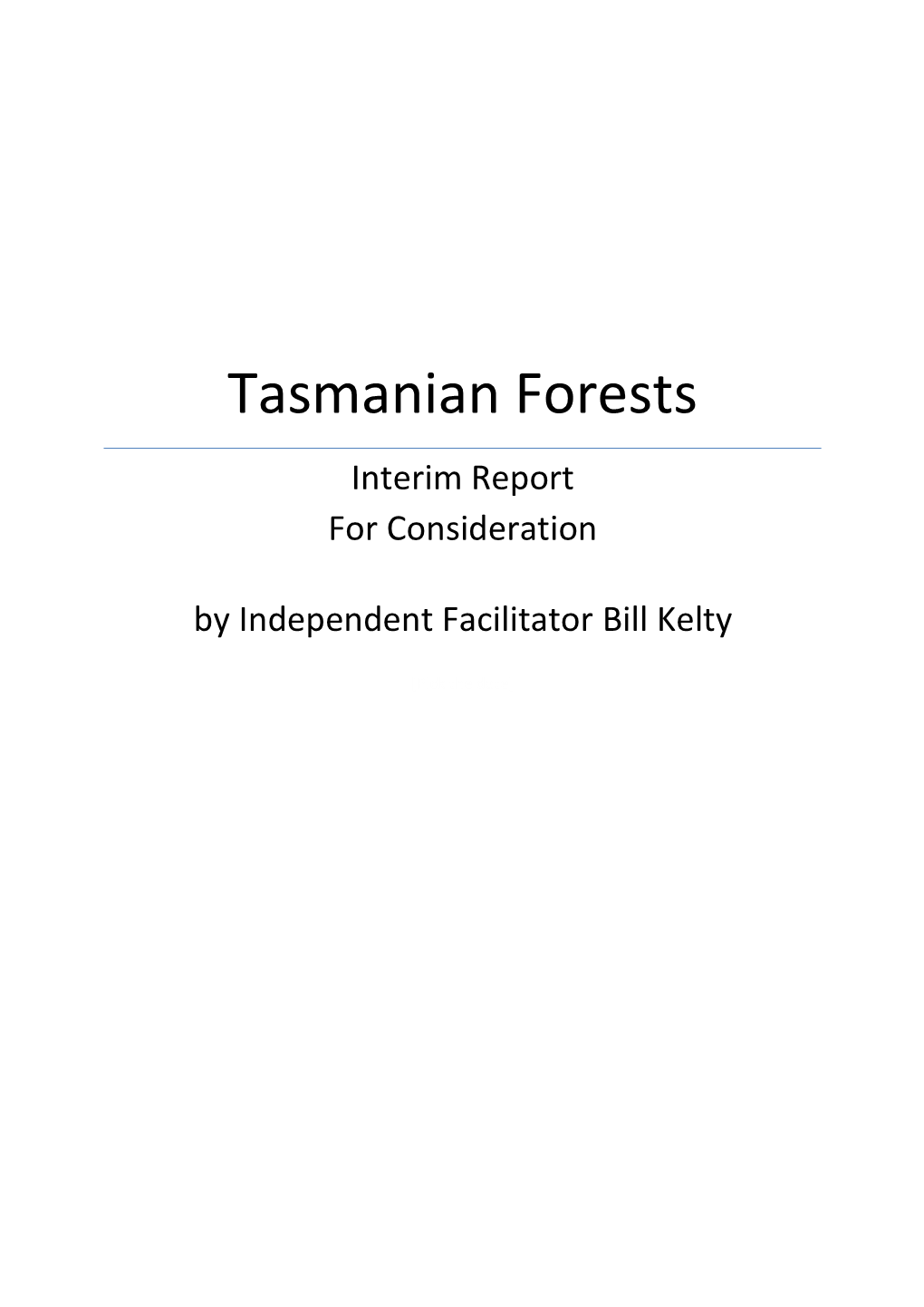 Tasmanian Forests