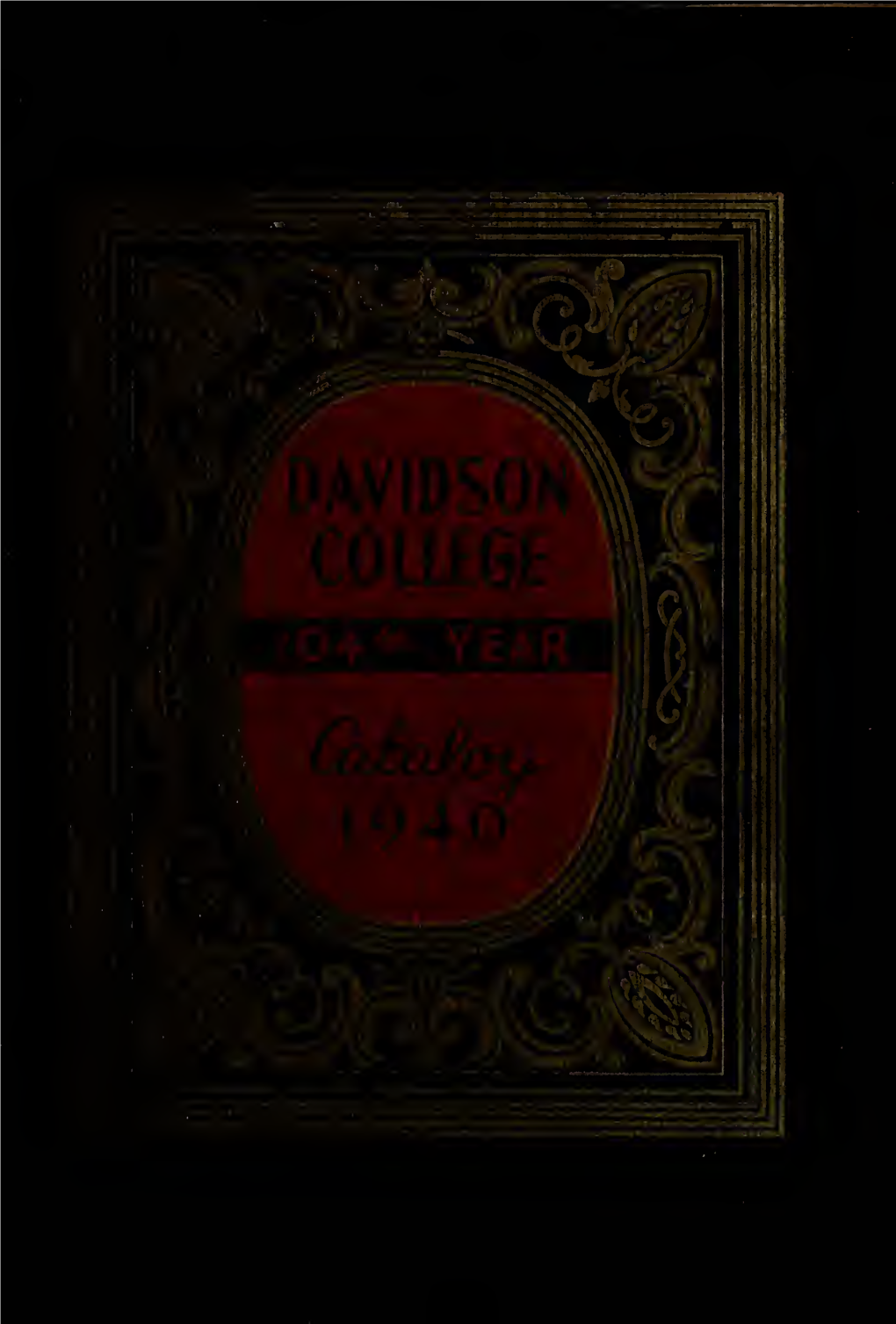 Davidson College Catalog