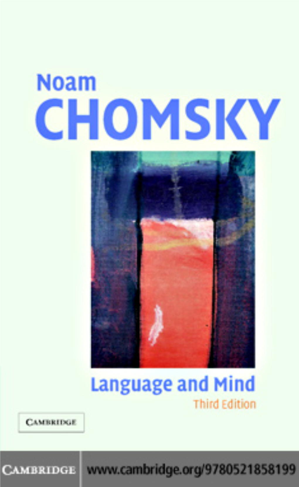 Language and Mind, Third Edition