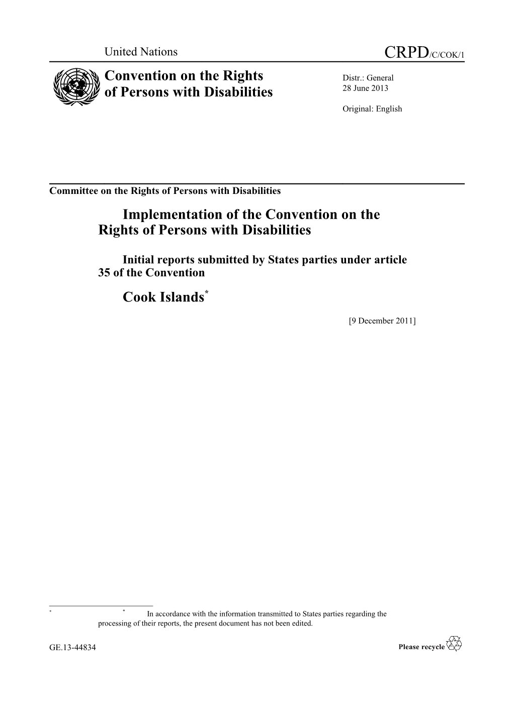 Committee on the Rights of Persons with Disabilities s3