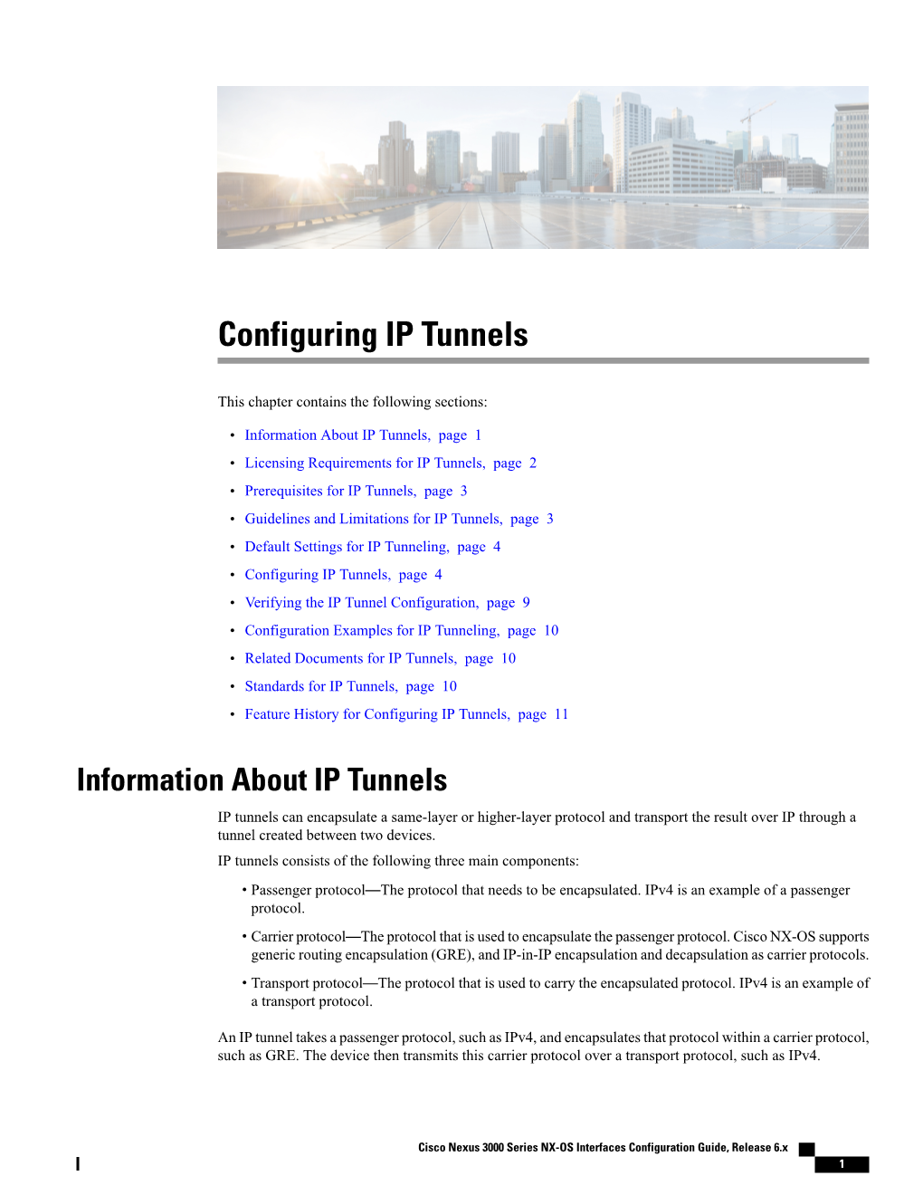 Configuring IP Tunnels