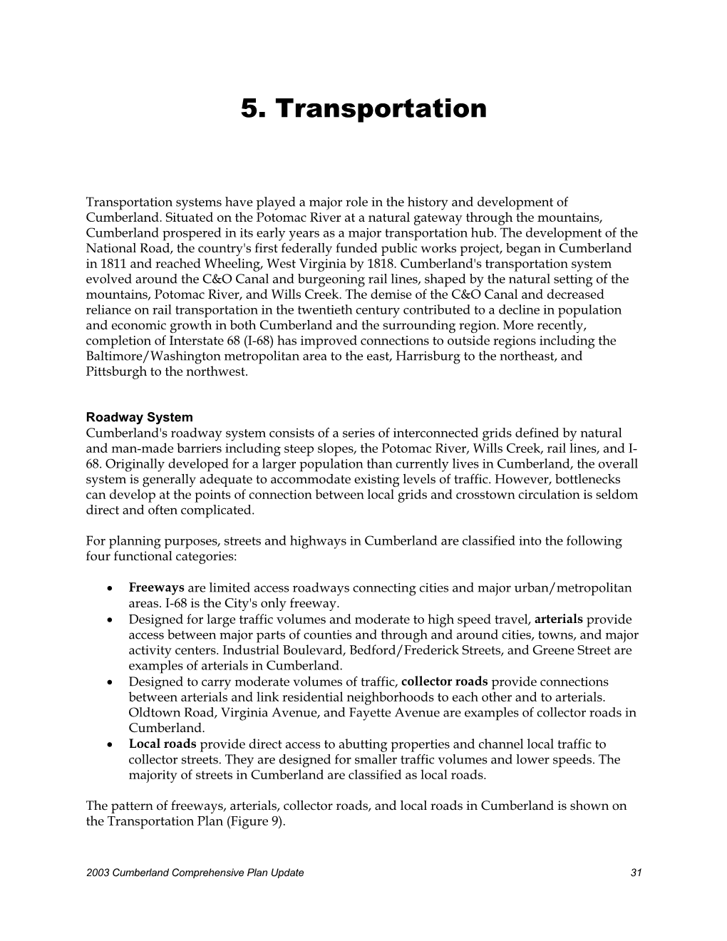 5. Transportation