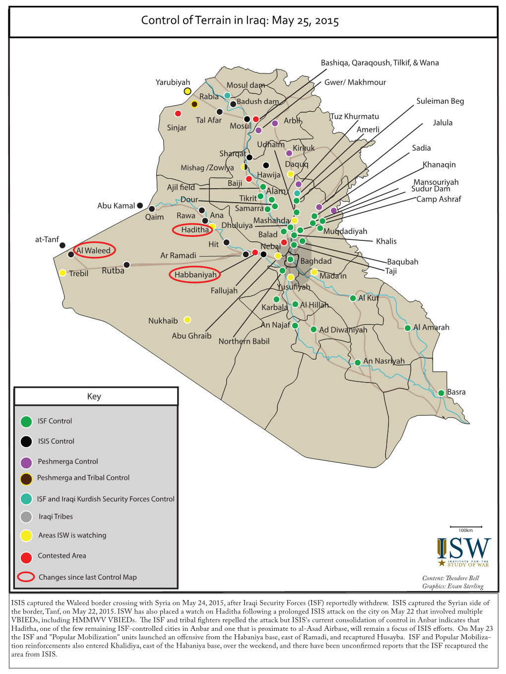 Iraq Control Map 2015-5-25