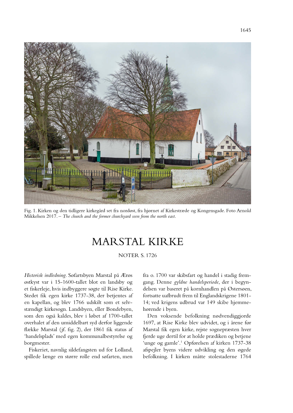 Marstal Kirke Noter S