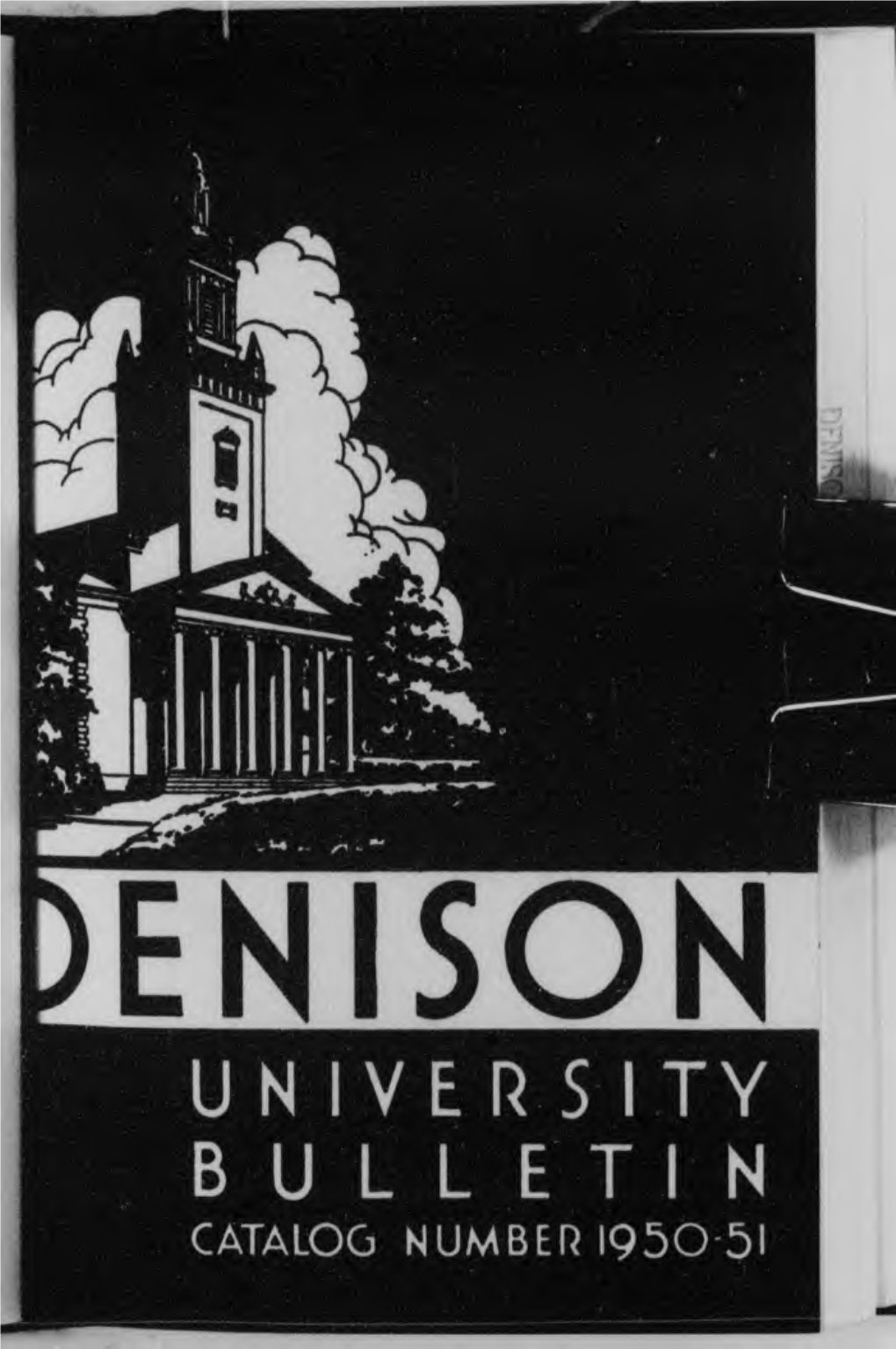 Bulletin of Denison University Granville, Ohio 1950-1951