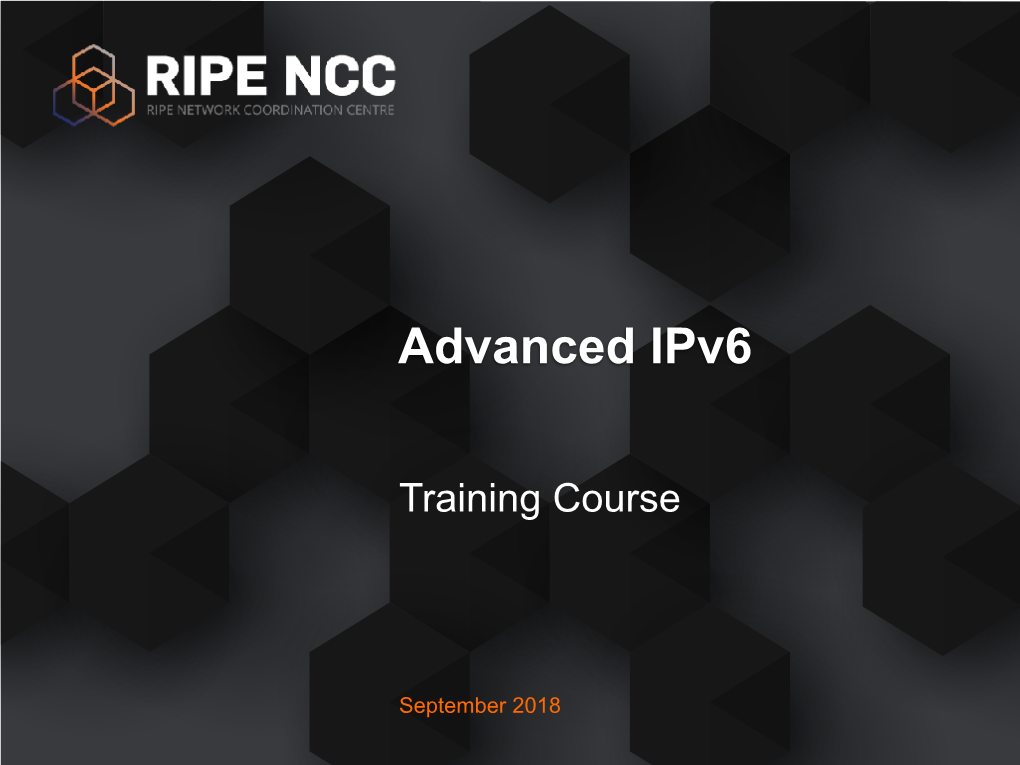 Advanced Ipv6