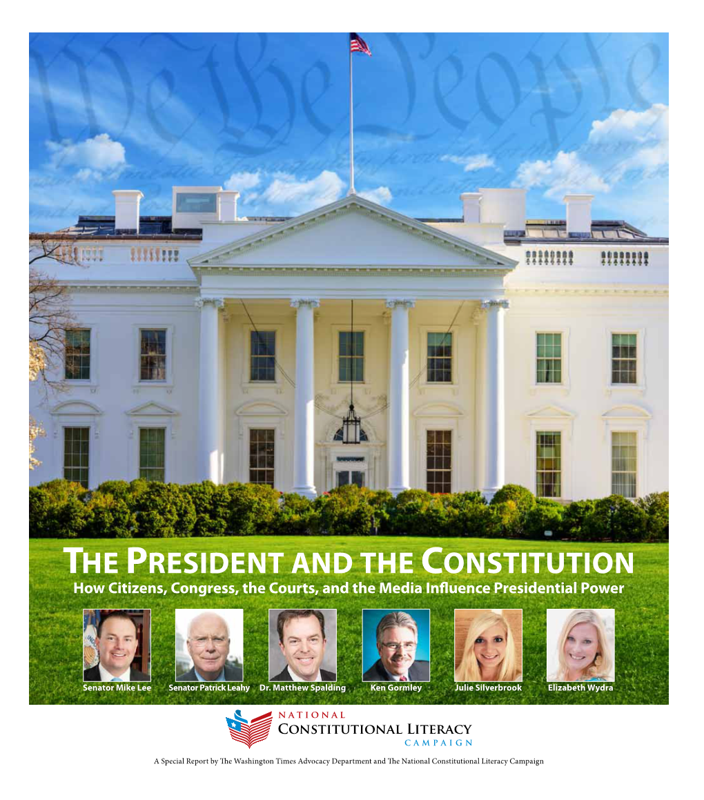 The President and the Constitution How Citizens, Congress, the Courts, and the Media Influence Presidential Power