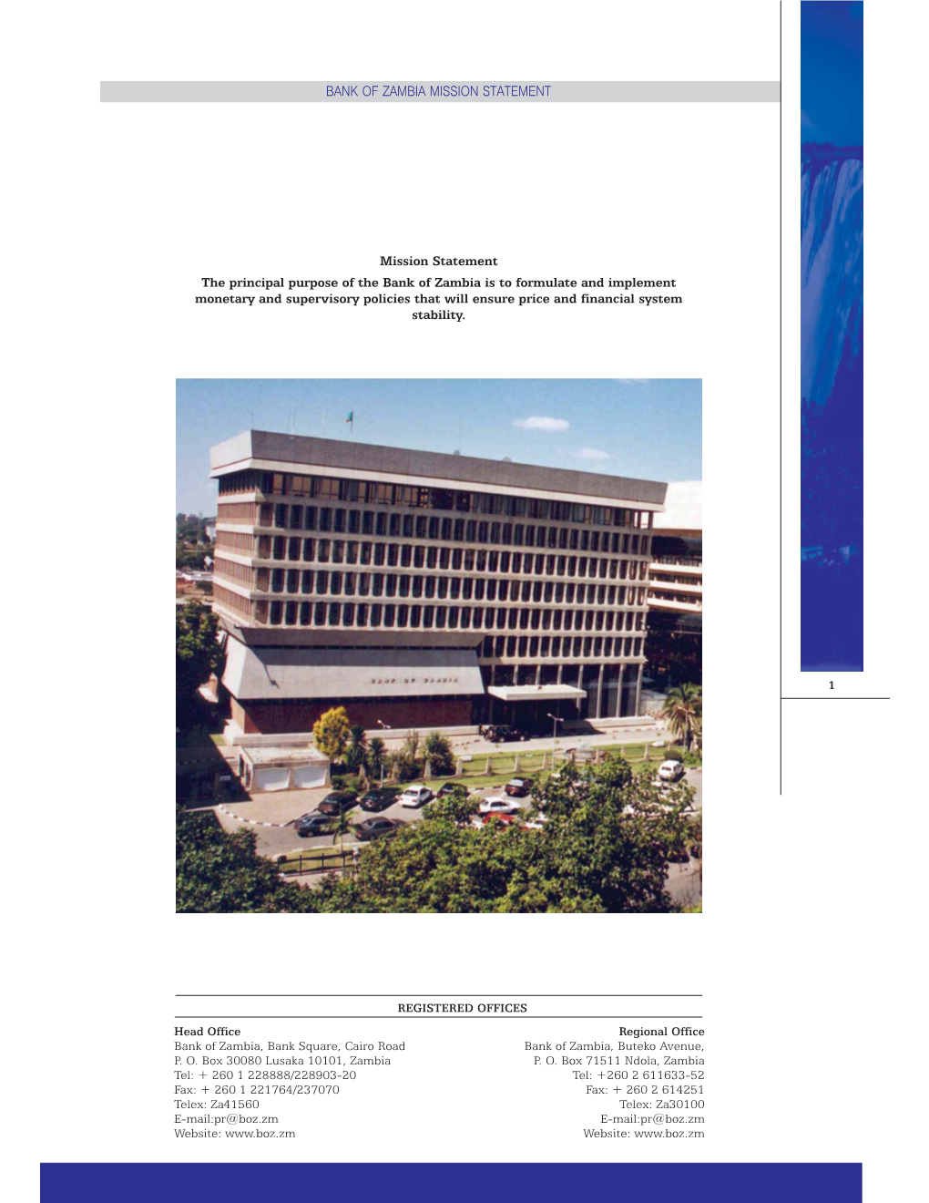 Bank of Zambia 2004 Annual Report