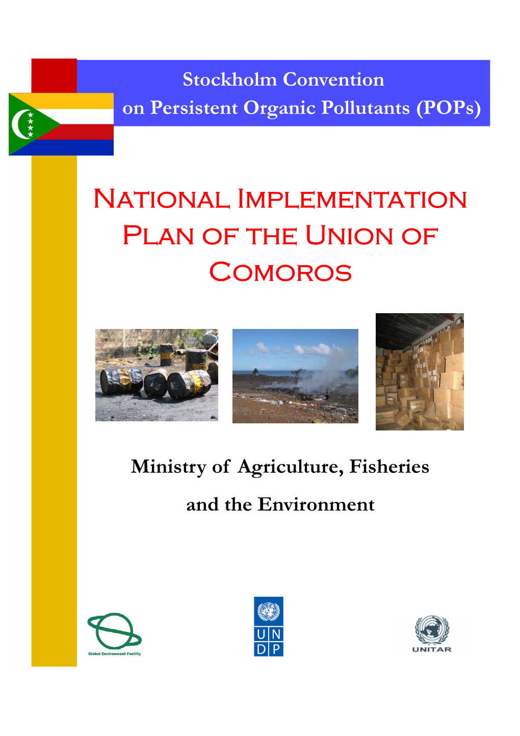 National Implementation Plan of the Union of Comoros