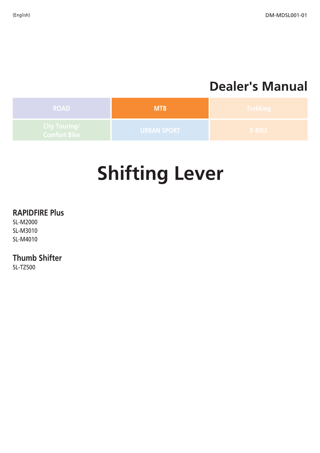 Shifting Lever