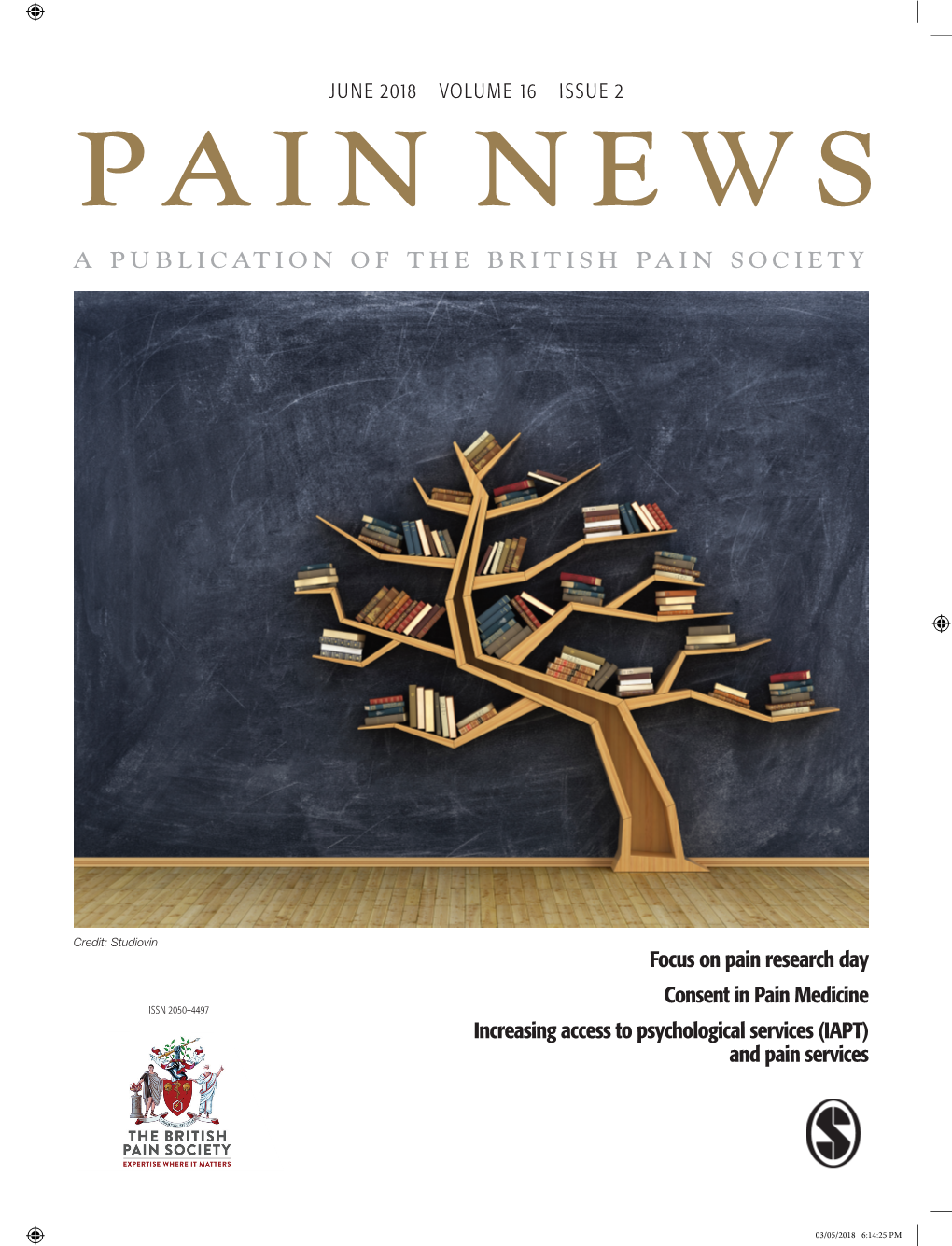 A Publication of the British Pain Society