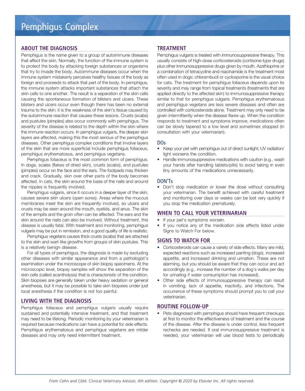 Pemphigus Complex