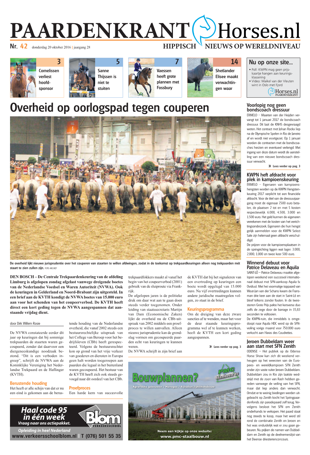 PAARDENKRANT Horses.Nl