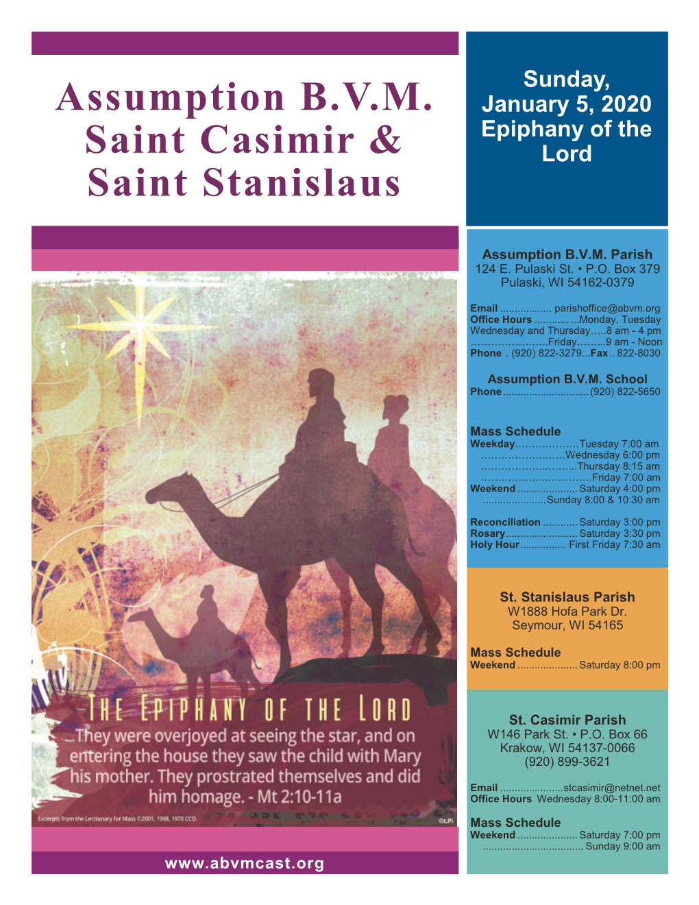 Assumption B.V.M. Saint Casimir & Saint Stanislaus