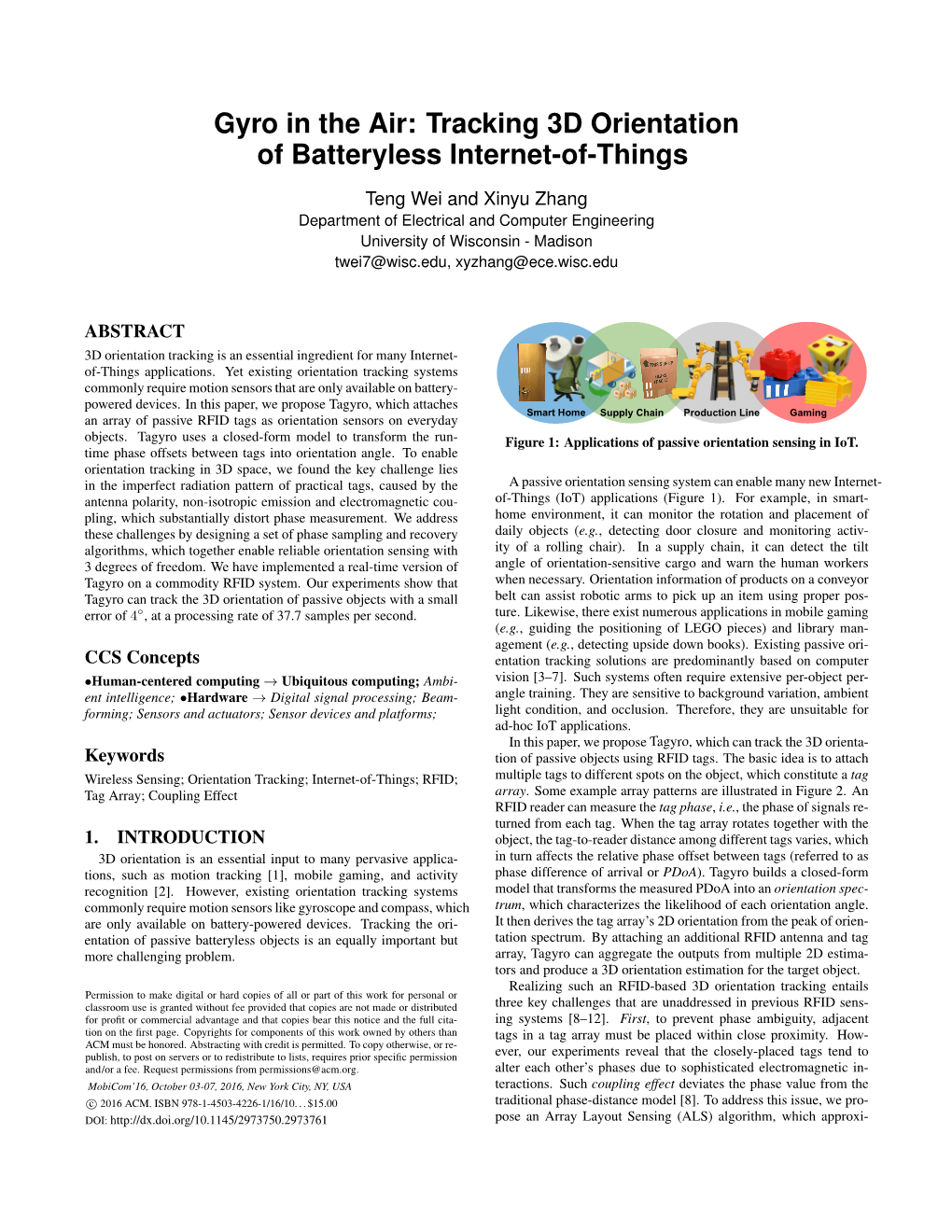Gyro in the Air: Tracking 3D Orientation of Batteryless Internet-Of-Things