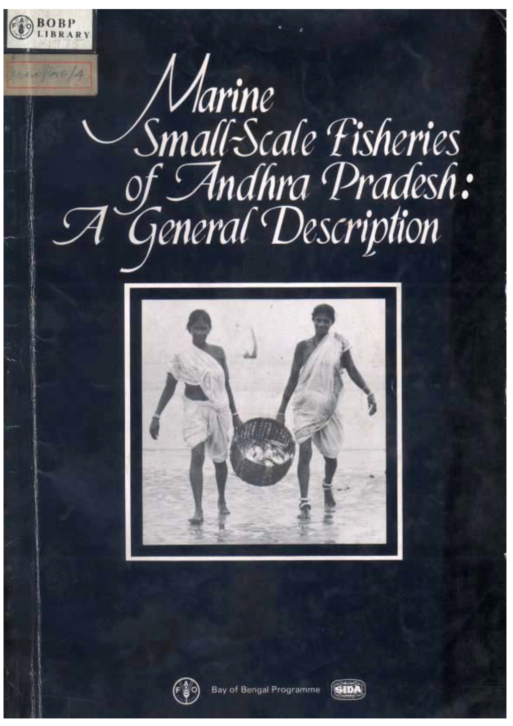 Marine Small-Scale Fisheries of Andhra Pradesh: a General