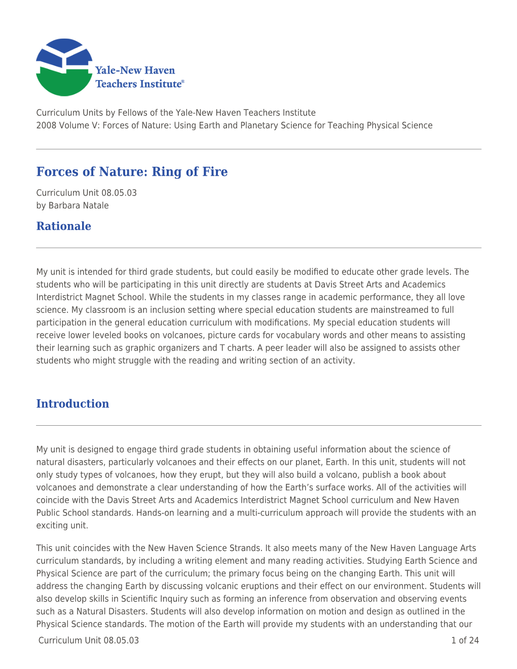 Forces of Nature: Ring of Fire