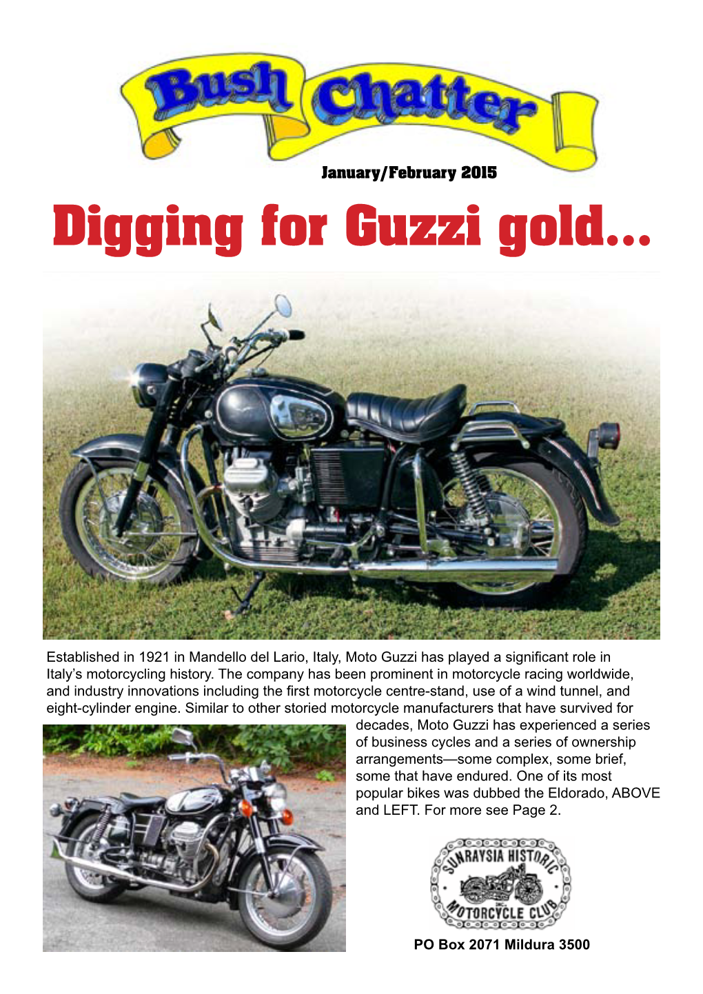 Digging for Guzzi Gold