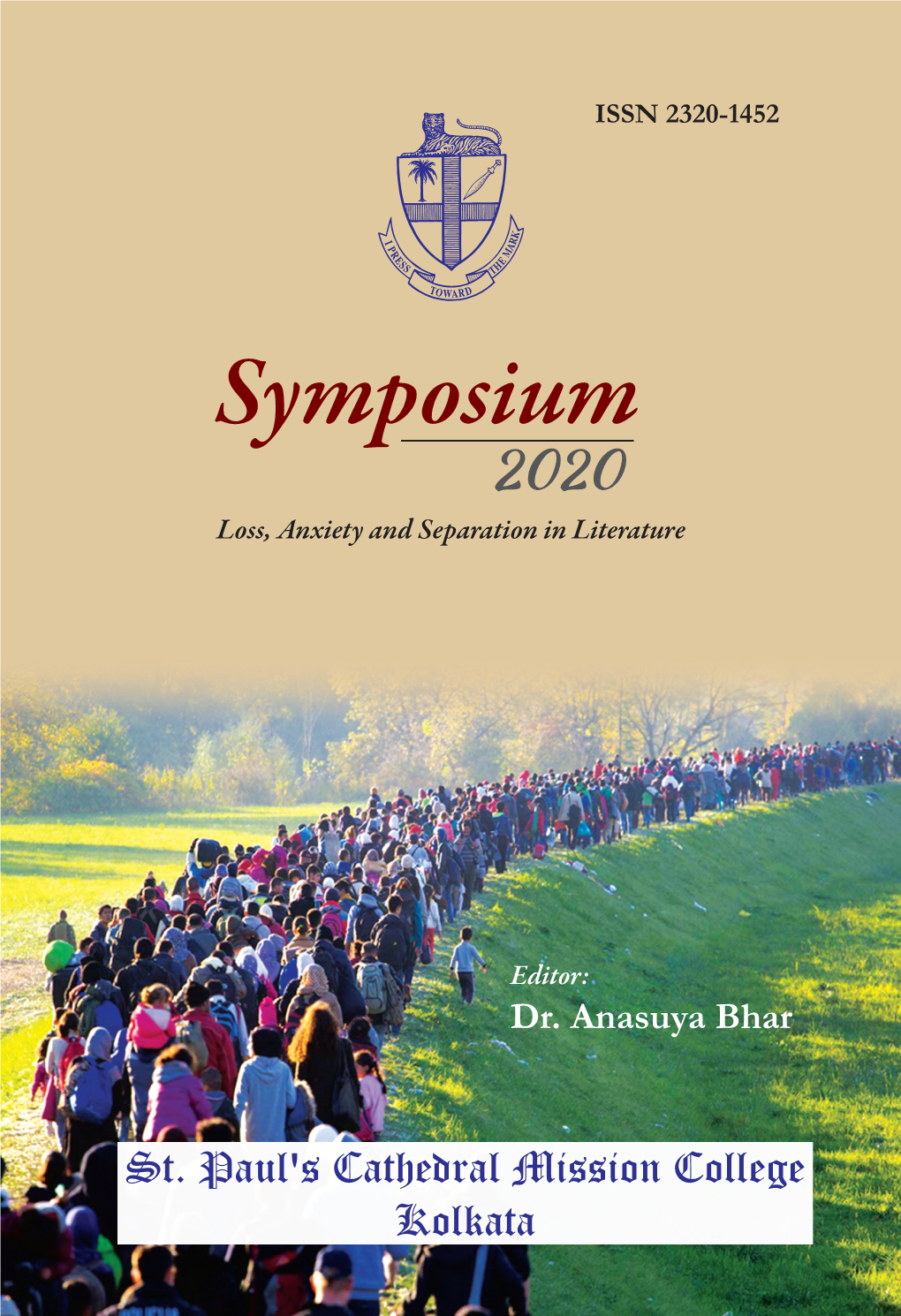 Symposium 2020, Loss, Anxiety and Separation in Literature 'E-Book'