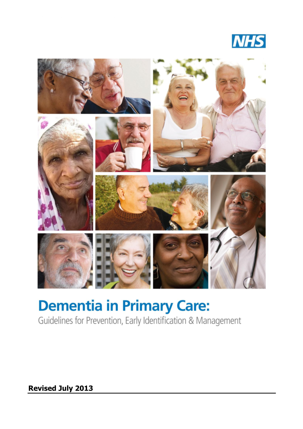 NHS Dementia Clinical Guidelines