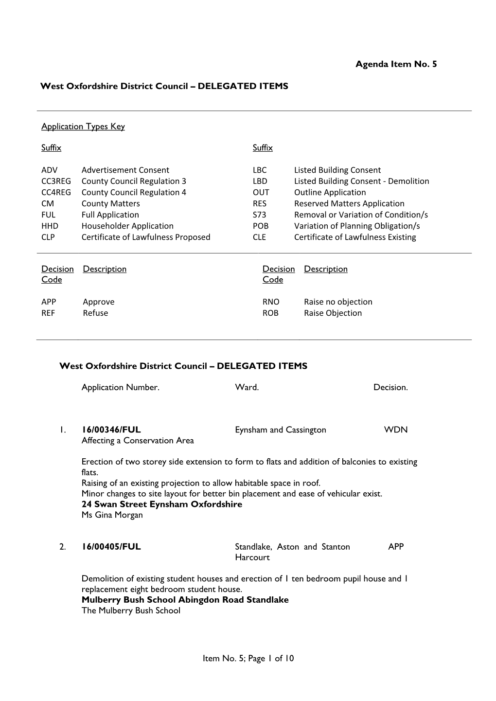 Initial Document Template