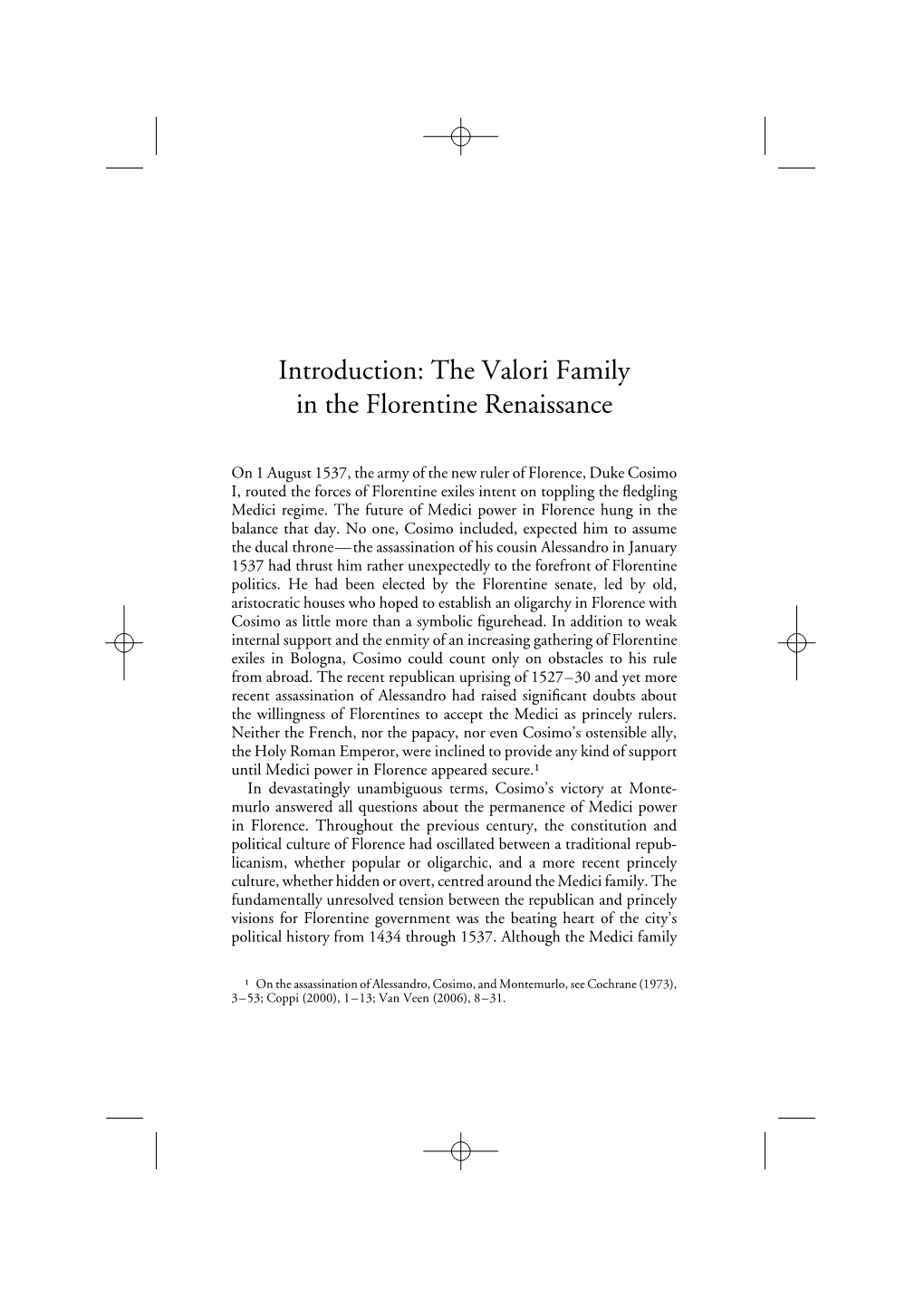 The Valori Family in the Florentine Renaissance