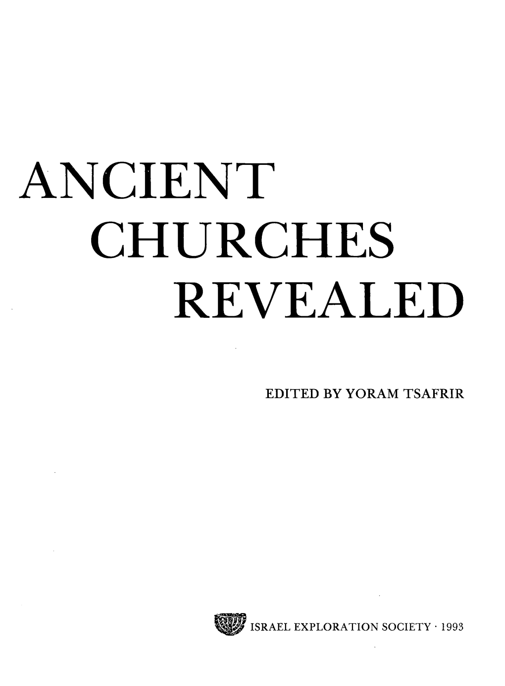 Ancient Churches Revealed