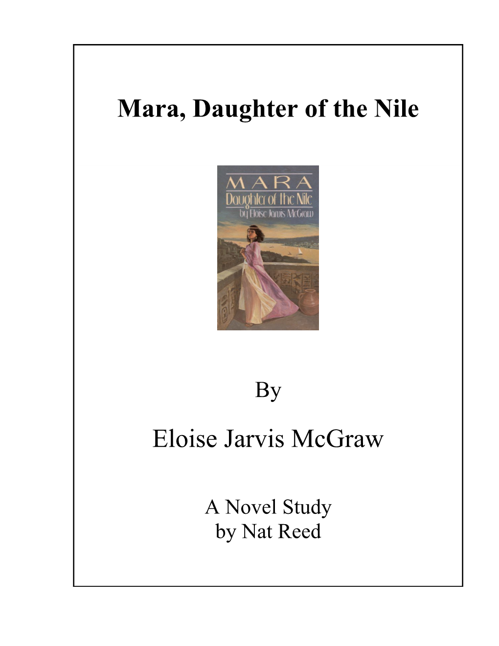 Mara, Daughter of the Nile