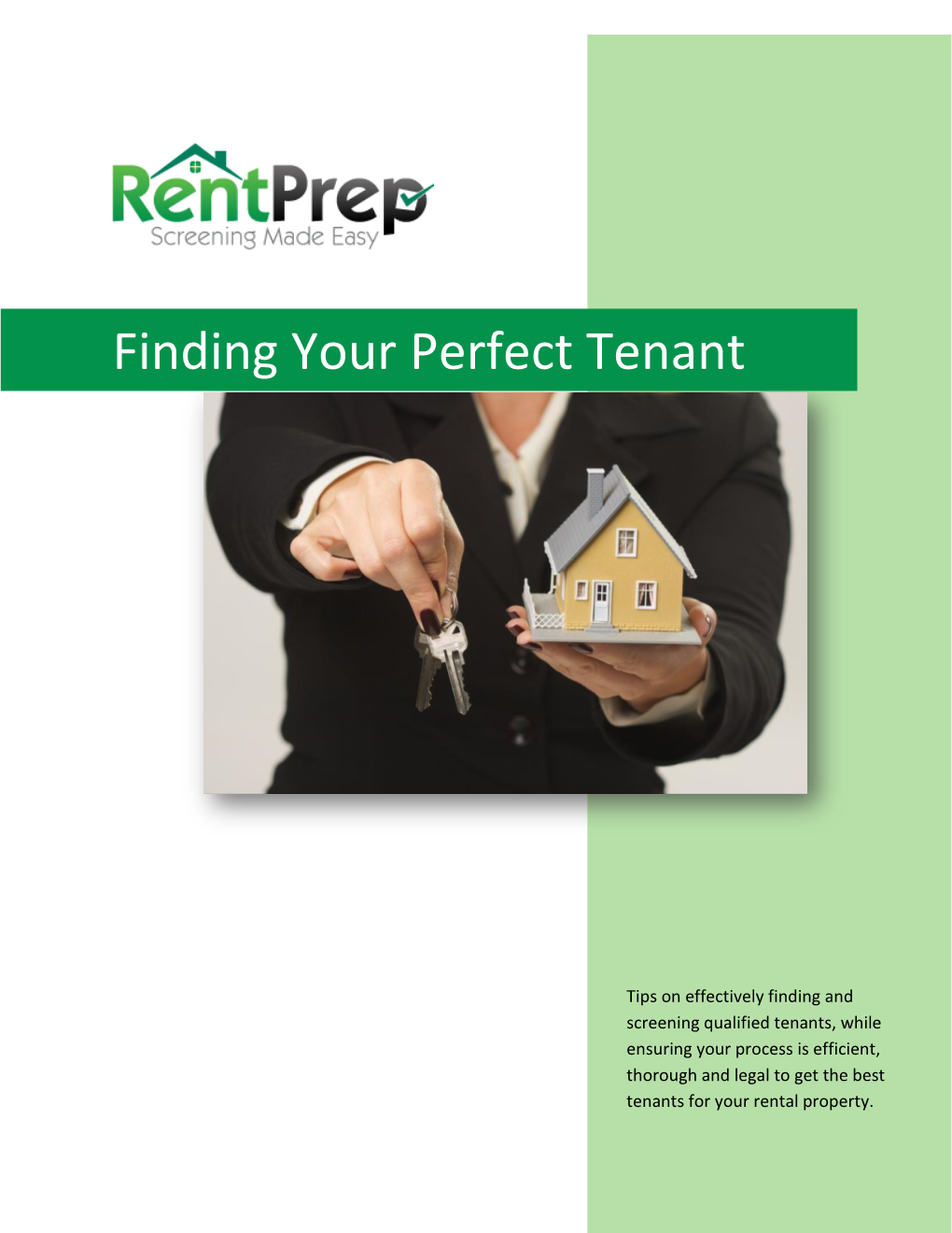 Finding Your Perfect Tenant