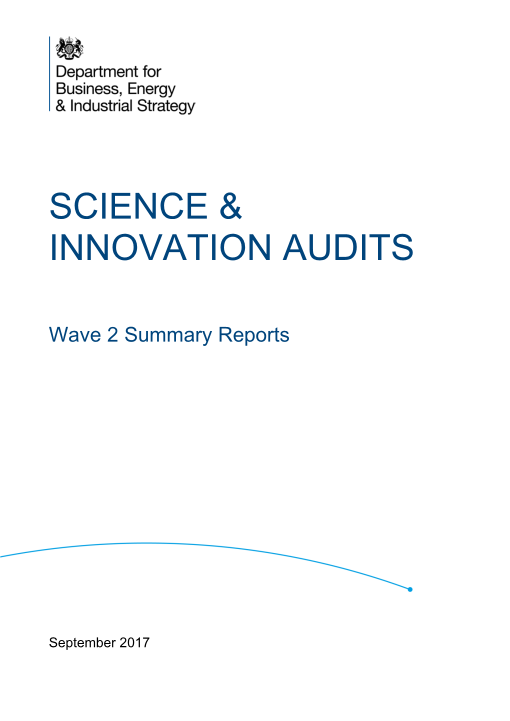 Science & Innovation Audits