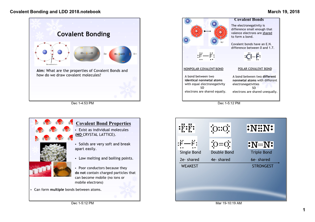 Covalent Bonding and LDD 2018.Notebook