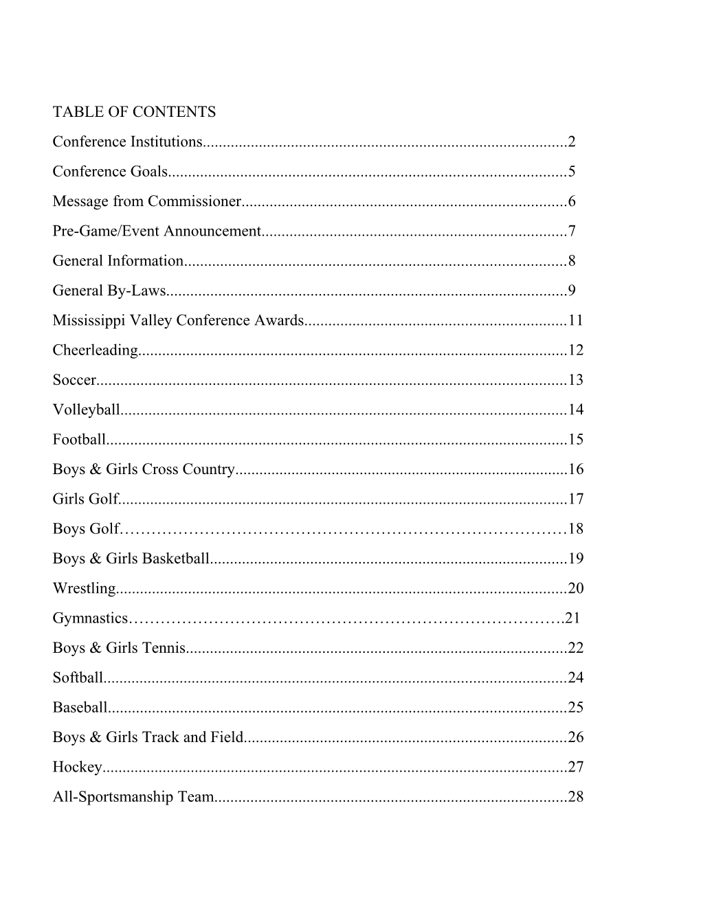 Table of Contents s158